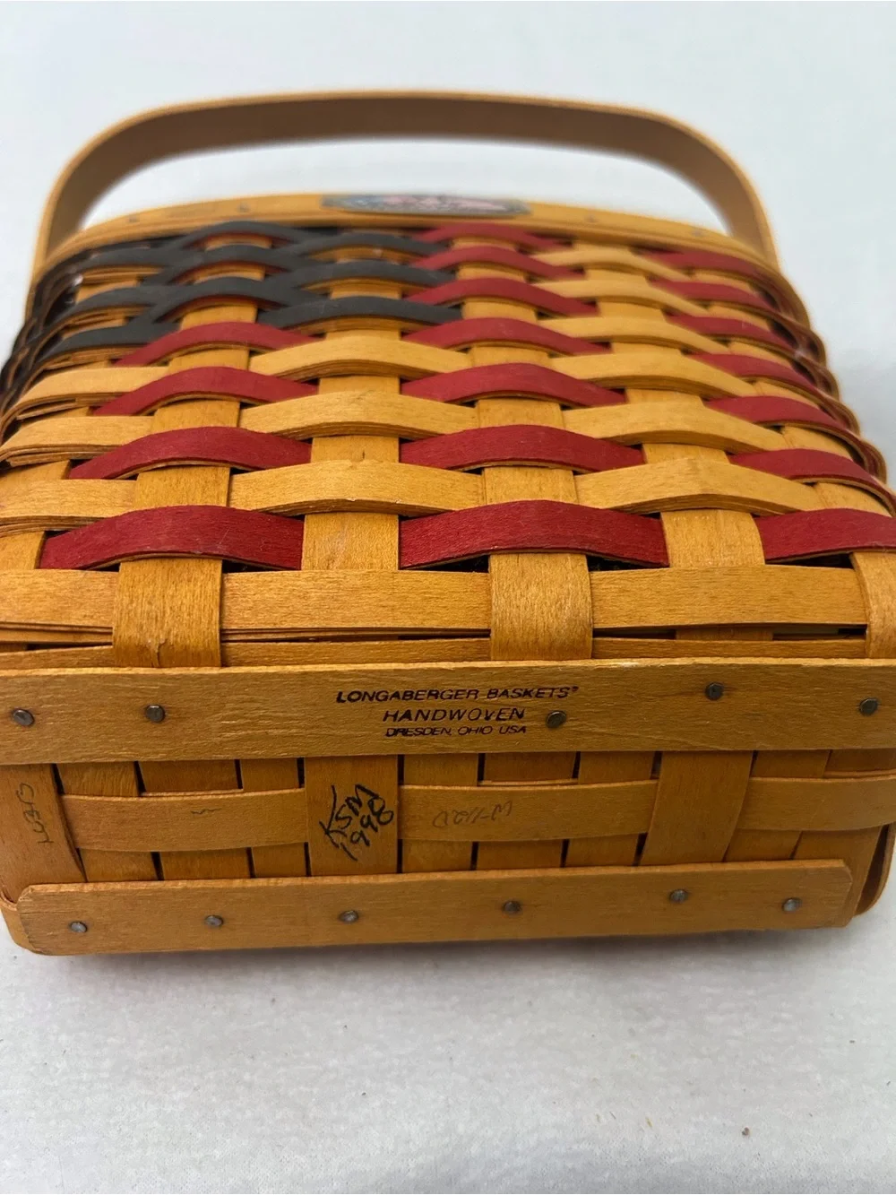 Longaberger 1998 25th Anniversary Basket